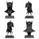 DC Comics Prop Replicas - Batman Cowls - W02 - 1/3 Scale Assortment