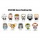 3D Plush Collectible Bag Clips - WB Horror - 24pc Blind Bag Display