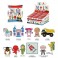 3D Foam Collectible Bag Clips - Hasbro Brands - S04 - 24pc Blind Bag Display