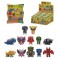 3D Foam Collectible Bag Clips - Godzilla Vs Power Rangers - S01 - 24pc Blind Bag Display