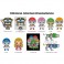 3D Foam Collectible Bag Clips - Voltron 40th Anniversary - 24pc Blind Bag Display