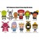 3D Foam Collectible Bag Clips - Shrek - 24pc Blind Bag Display