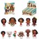 3D Foam Collectible Bag Clips - Disney - Moana 2 - S01 - 24pc Blind Bag Display