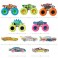 1:64 Scale Diecast - Hot Wheels Monster Trucks - Glow In The Dark Collection