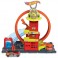 1:64 Scale Diecast - Hot Wheels City - Super Loop Fire Station Playset