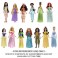 Disney Princess Dolls - Core Fashion Doll Assortment