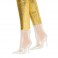 Barbie Fashionistas Dolls - #222 Barbie Petite (Blonde Wavy Hair / Golden Jumpsuit) (65th Anniversary)