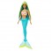 Barbie Dolls - Mermaid (Blue And Yellow Hair / Turquoise Tail And Headband Accessory)