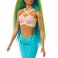 Barbie Dolls - Mermaid (Blue And Yellow Hair / Turquoise Tail And Headband Accessory)