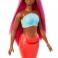 Barbie Dolls - Mermaid (Magenta Hair / Tropical Red Tail And Headband Accessories)