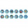 Nano Pods Figures - Disney - 24pc Assorted Display