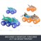 1:64 Scale Diecast - Hot Wheels Monster Trucks Power Smashers - Big Rig And Truck Multipack