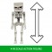 A Minecraft Movie Figures - 4" Skeleton