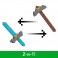 A Minecraft Movie Roleplay - Click And Switch Sword And Pickaxe