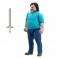 A Minecraft Movie Figures - 12" Steve Large Scale Figure