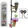 Scalers Collectible 2" Mini Figures - Earbuds 2-Pack - Jeff Dunham - Achmed / Peanut