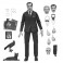 Vincent Price 7" Scale Figures - Ultimate Vincent Price (B&W)