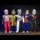 Ben Cooper 6" Scale Figures - S09 - Retro Clothed Costume Assortment