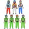 Ben Cooper 6" Scale Figures - TMNT x Ben Cooper - Retro Clothed Costume Assortment