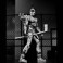 TMNT 7" Scale Figures - Mirage Comics - Casey Jones (Black & White)