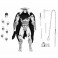 TMNT 7" Scale Figures - Mirage Comics - Foot Elite Assassin (Black & White) (City At War)