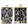 TMNT 7" Scale Figures - Mirage Comics - Foot Elite Assassin (Black & White) (City At War)