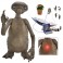 E.T. 40th Anniversary 7" Scale Figures - Ultimate Deluxe E.T. w/ LED Chest & Phone Home Communicator