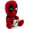 HugMe Plush - Marvel - 16" Deadpool w/ Unicorn (Shake Action)