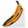 Bookends - Andy Warhol - 9.5" Resin Yellow Banana Bookends