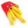 Yummy World Plush - 16" Fernando French Fries Plush w/ Interactive Plushie Fries