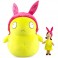 HugMe Plush - Bob's Burgers - 16" Kuchi Kopi & Louise (Shake Action)