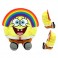 Phunny Plush - Spongebob Squarepants - 8" Spongebob (Rainbow)