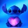Disney Plush - Lilo & Stitch - 13" I Love Stitch (Light-Up)