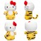 Hello Kitty Plush - 13" Hello Kitty Tiger (Black & Cream Edition)