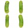 Yummy World Plush - 10" Crunchy Pickle In Bag Interactive Plush