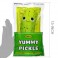 Yummy World Plush - 10" Crunchy Pickle In Bag Interactive Plush