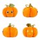 Yummy World Plush - 9" Jack O'Lantern Interactive Pumpkin Plush