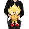 HugMe Plush - Sonic The Hedgehog - 16" Super Sonic (Shake Action)