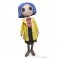 Coraline Plush - 5' Life-Size Coraline w/ Button Eyes