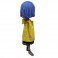 Coraline Plush - 5' Life-Size Coraline w/ Button Eyes
