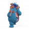 Vinyl Art Figures - Sesame Street - 8" Kaiju Anatomy Cookie Monster (Flocked)