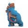 Vinyl Art Figures - Sesame Street - 8" Kaiju Anatomy Cookie Monster (Flocked)