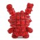Dunny Vinyl Art Figures - 8" Monolith By Robot Soda (Sangre Edition)