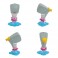 SpongeBob SquarePants Figures - Mr. Krabs & Pearl Vinyl Mini Figure 2-Pack