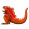 Godzilla Figures - Godzilla x Doktor A - 8" Godzilla Vinyl Art Figure (Burning Edition)