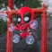 Window Clinger Plush - Deadpool & Wolverine (2024 Movie) - 6" Baby Deadpool