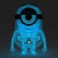 Anatomy Art Figures - Despicable Me 4 - 8" Minion (GID) Blue X-Ray AVL Edition