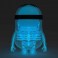 Anatomy Art Figures - Despicable Me 4 - 8" Minion (GID) Blue X-Ray AVL Edition