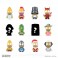 The Simpsons Figures - 24pc / 3" Many Faces Of Homer Blind Box Display