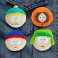 Pins & Buttons - South Park - Guys Plush Pin 4-Pack